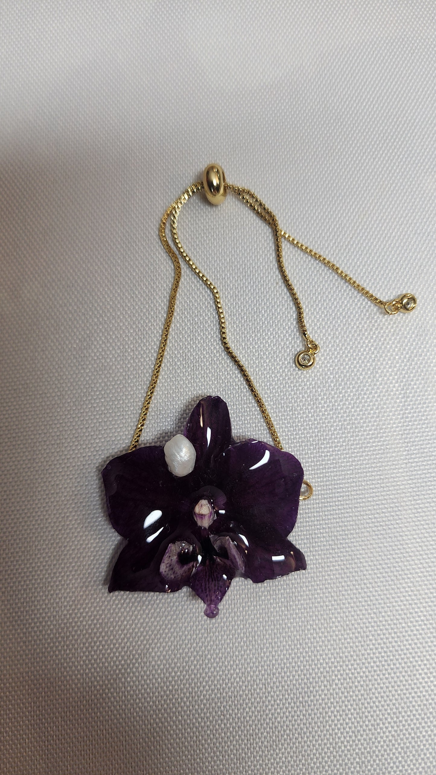 Brazalete de orquidea natural (Dream)