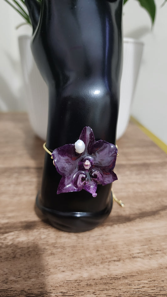Brazalete de orquidea natural (Dream)