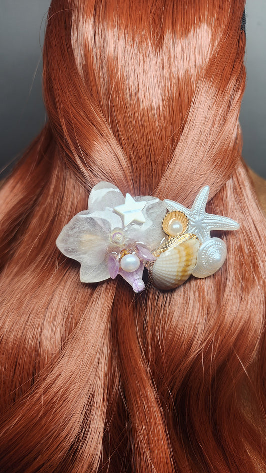 Clip de mini orquidea natural (surf)