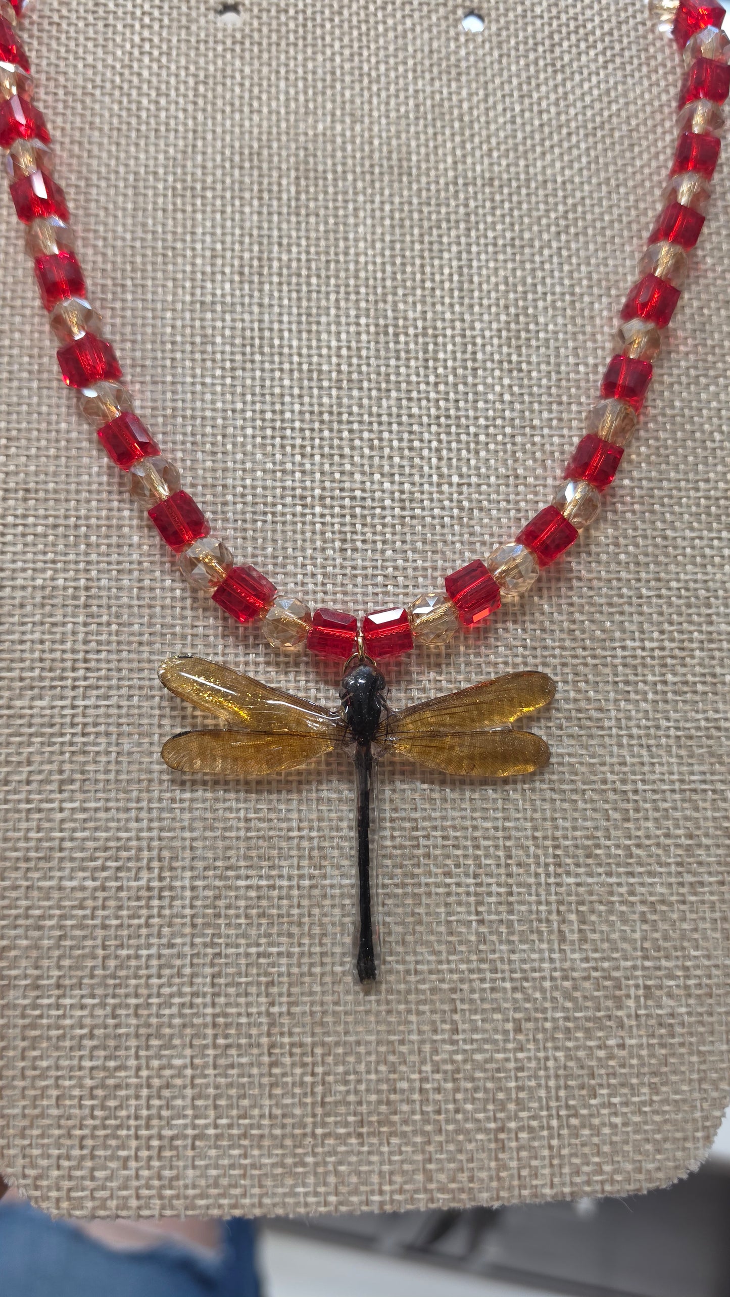 A-Red Dragonfly