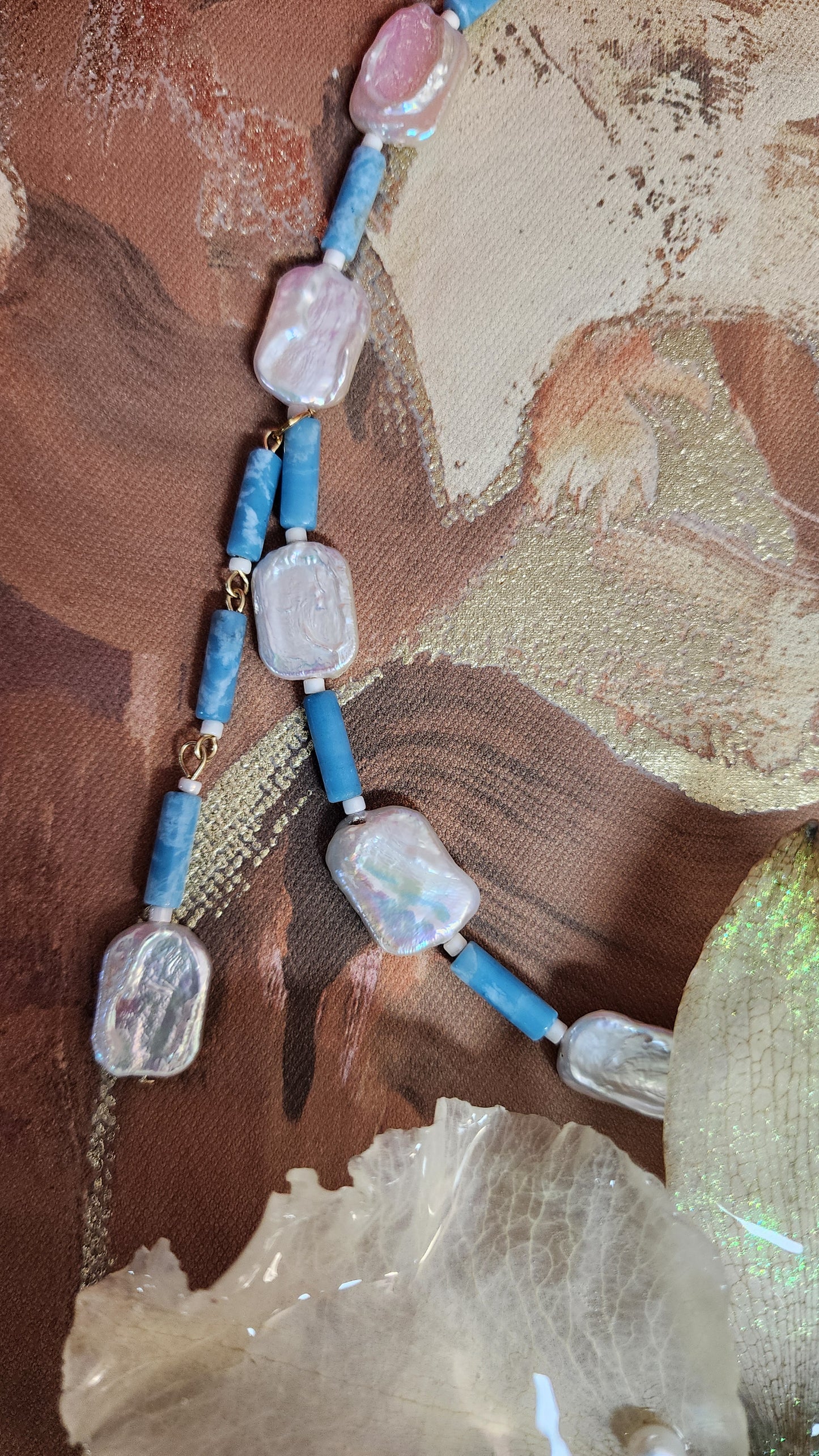 COLLAR DE ORQUIDEA NATURAL  (CARIMAR)